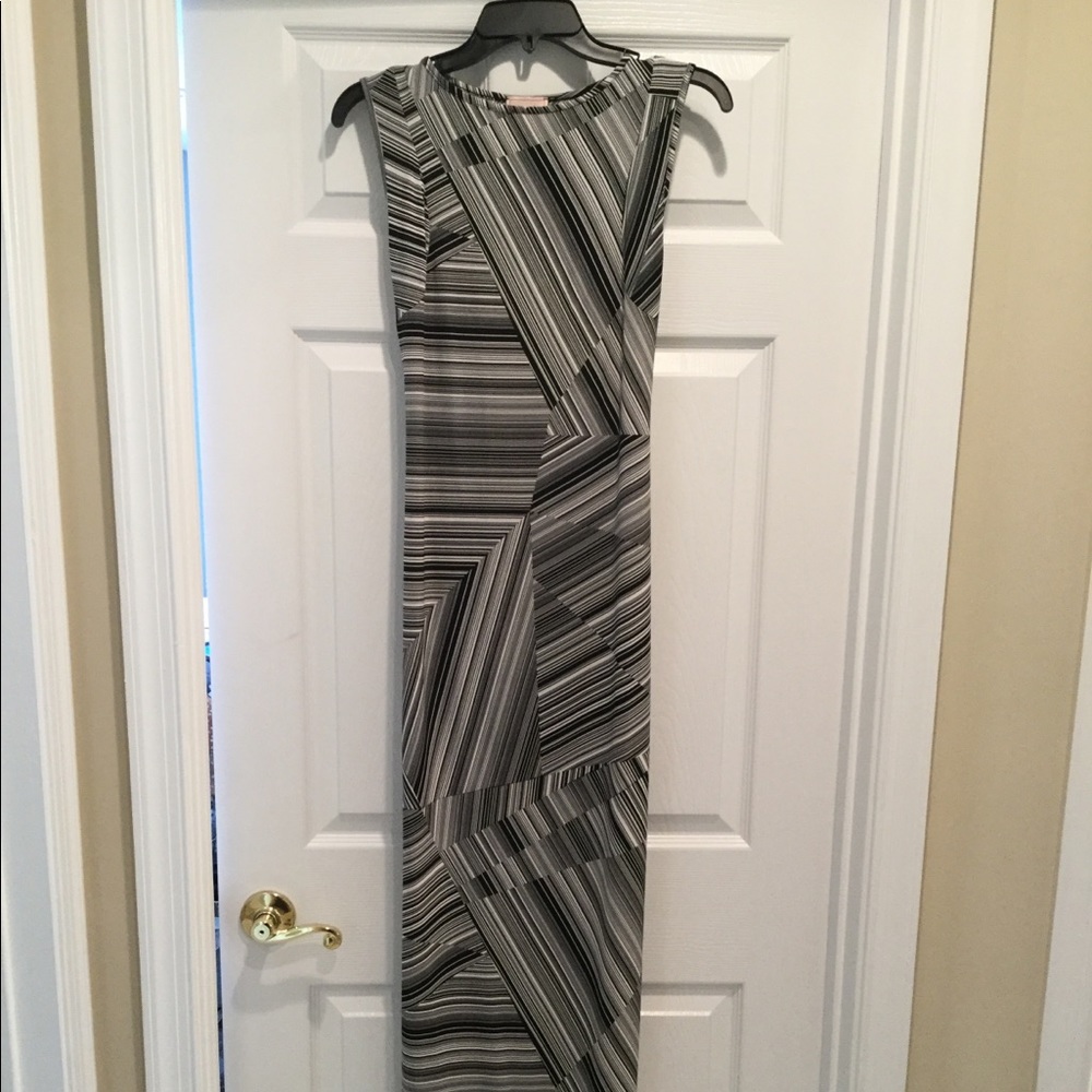 Sexy open back maxi dress